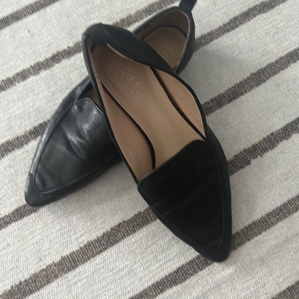 Women Black Flats 9.5